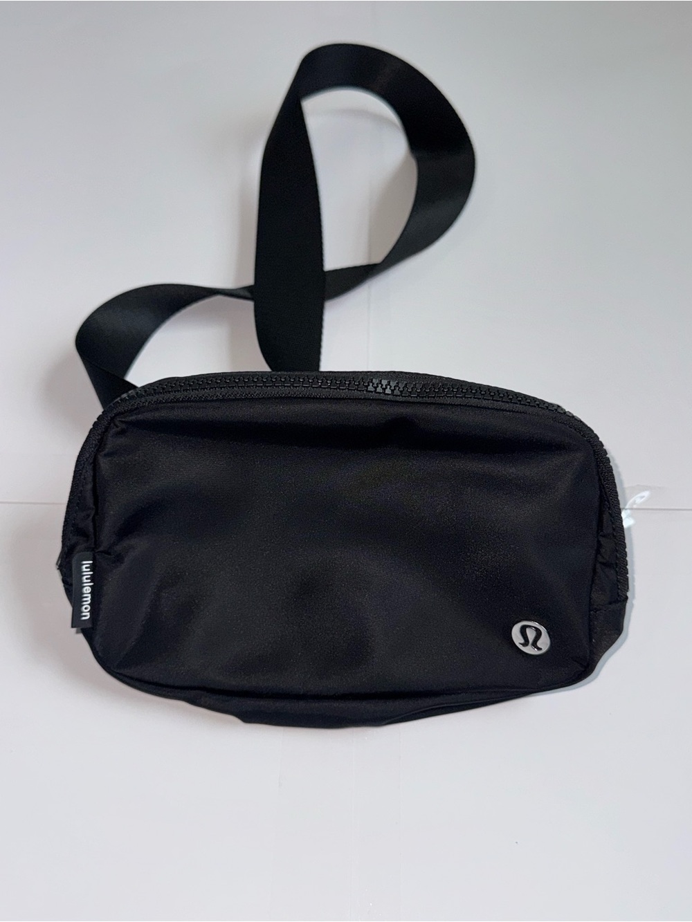 Lululemon Black Belt Bag Crossbody Zip Pouch
